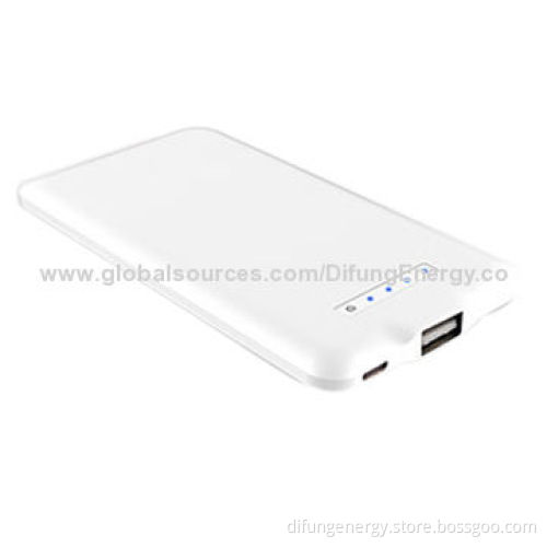 4,000mAh slim power bank, wallet design
